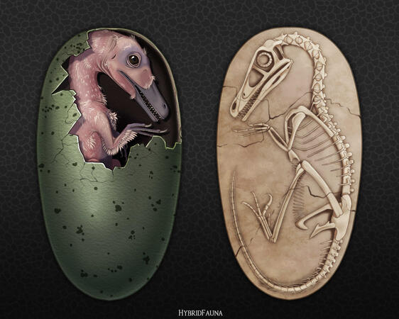 Velociraptor Egg